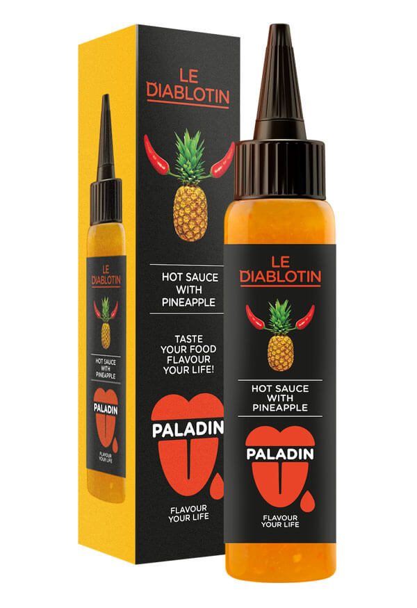 Paladin hot chilli sauce with pineapple