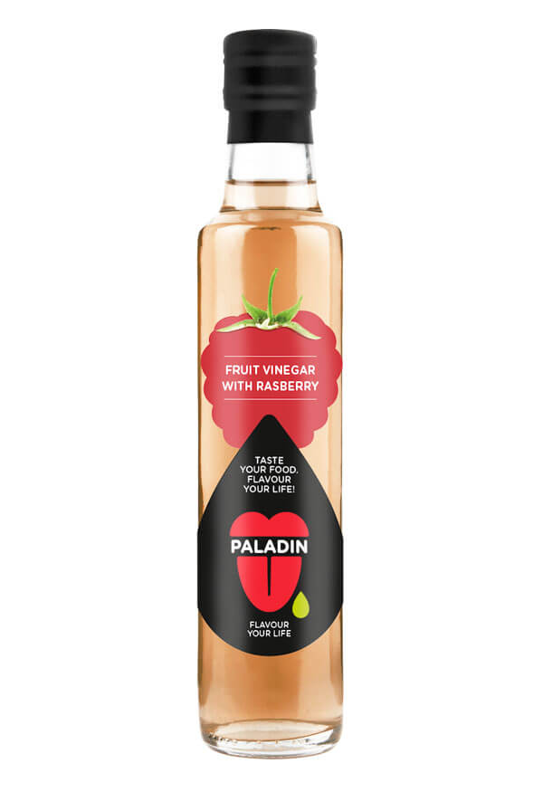 Paladin organic fruit vinegar with raspberry